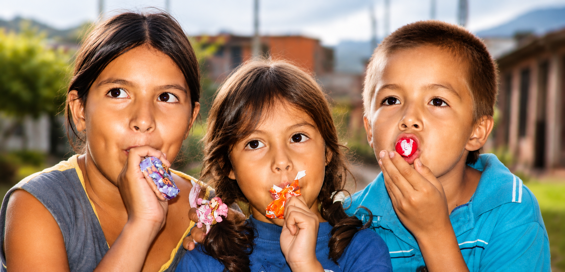 Niños felices